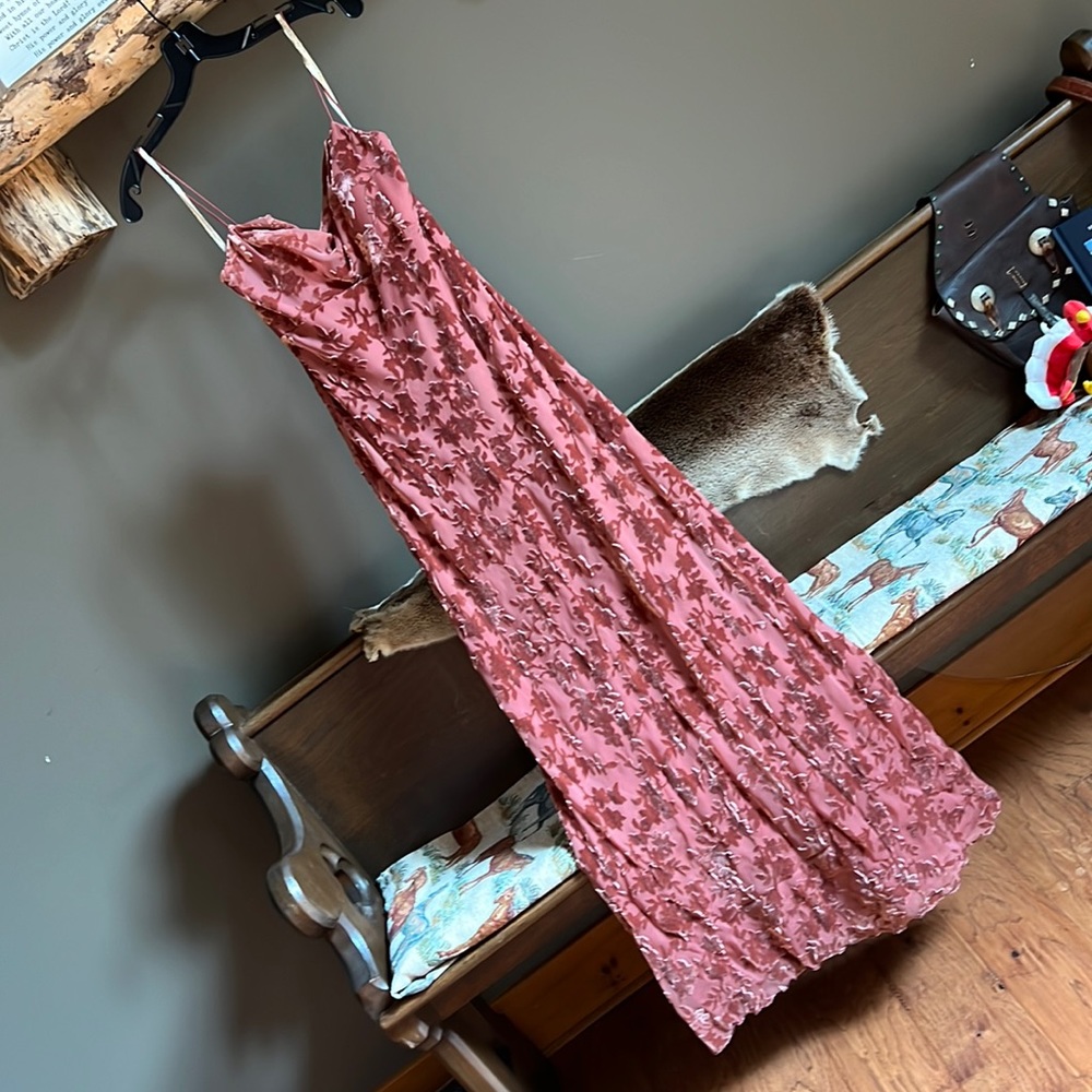 Anthro full length Dress